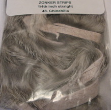 ������ �������� 6 ��. (�������) zonker strips 1/4 inch chinchilla N. Spirit